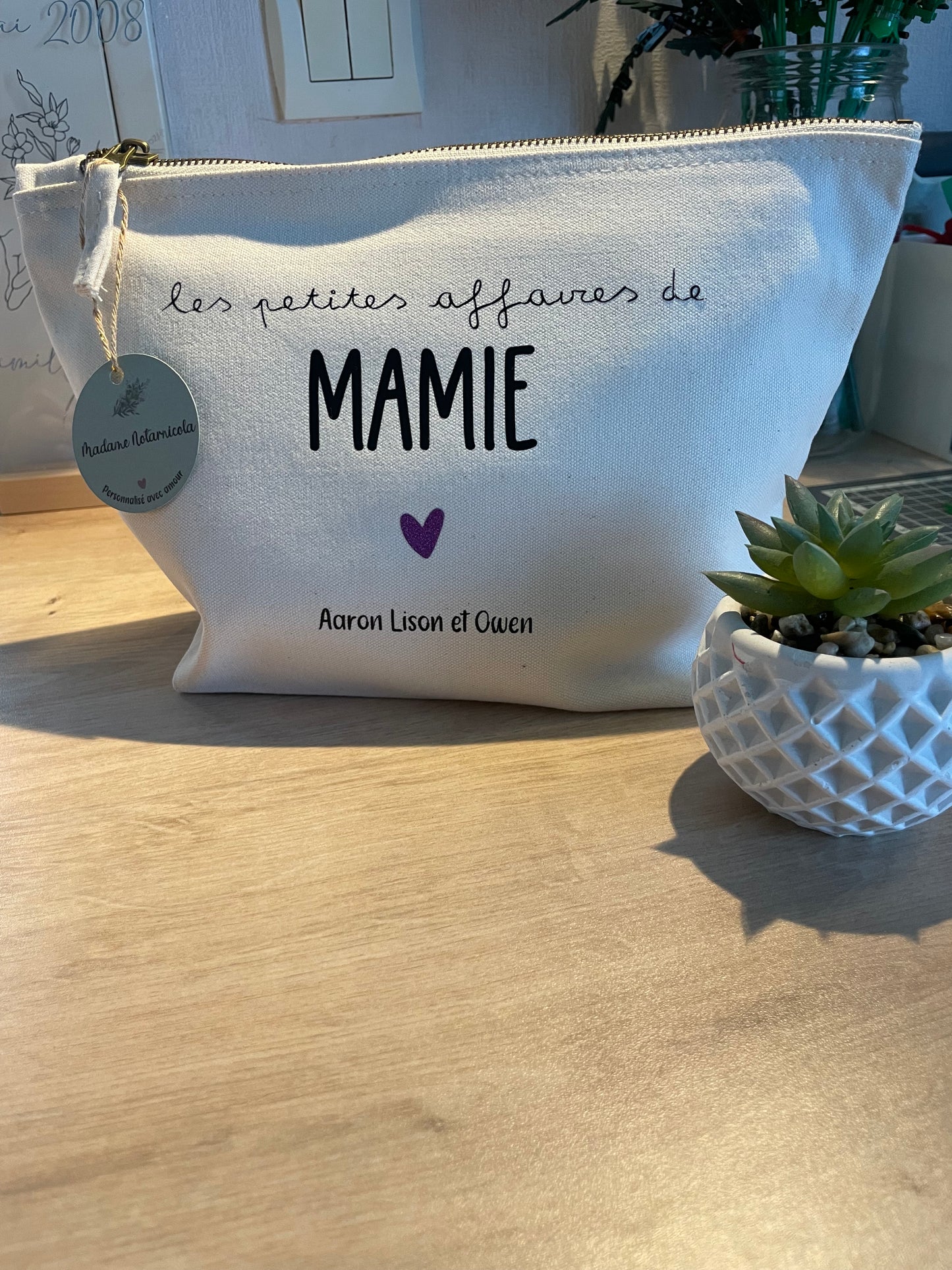 Grande trousse « les petites affaire de mamie »