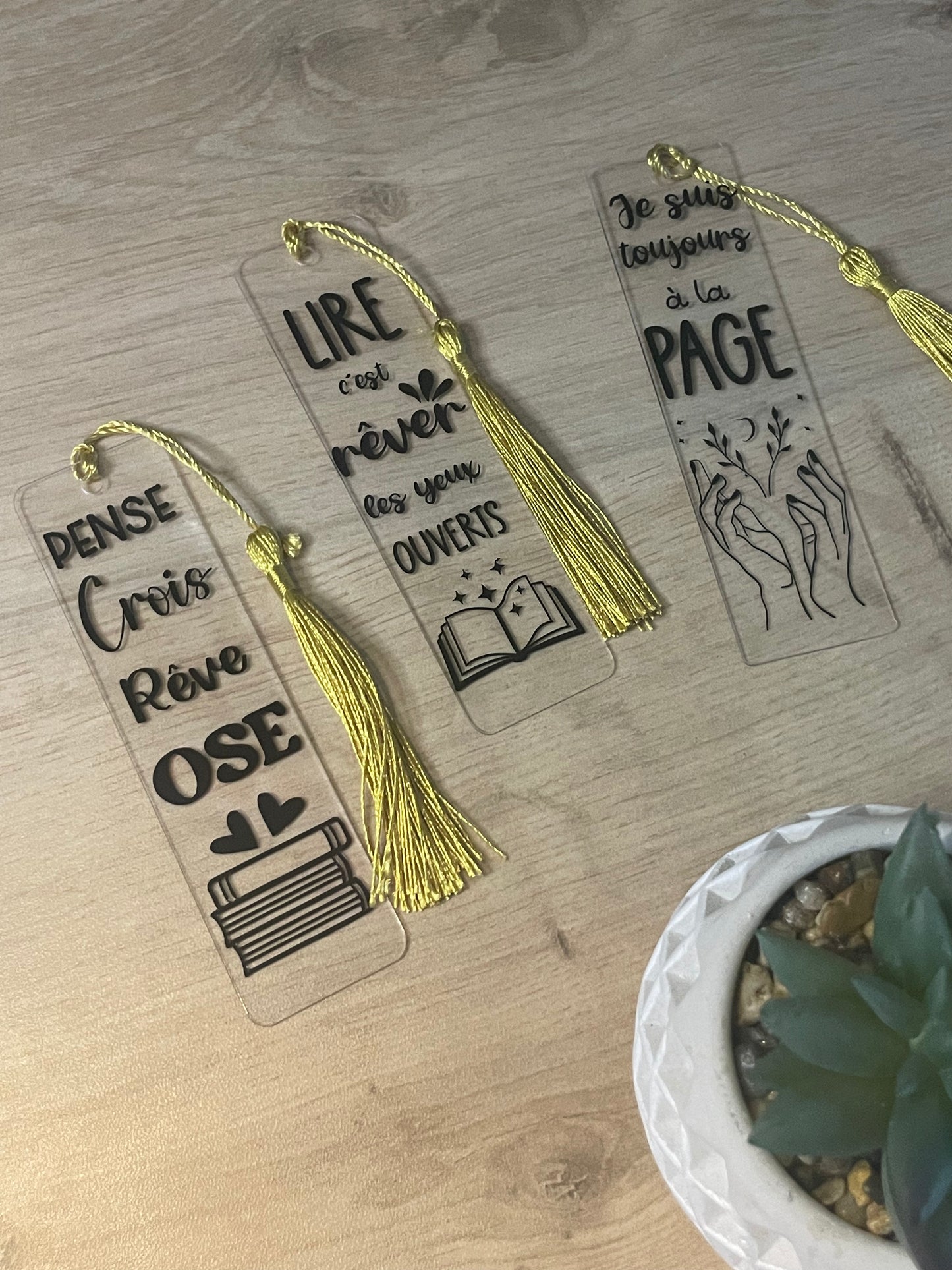 Marque page citation