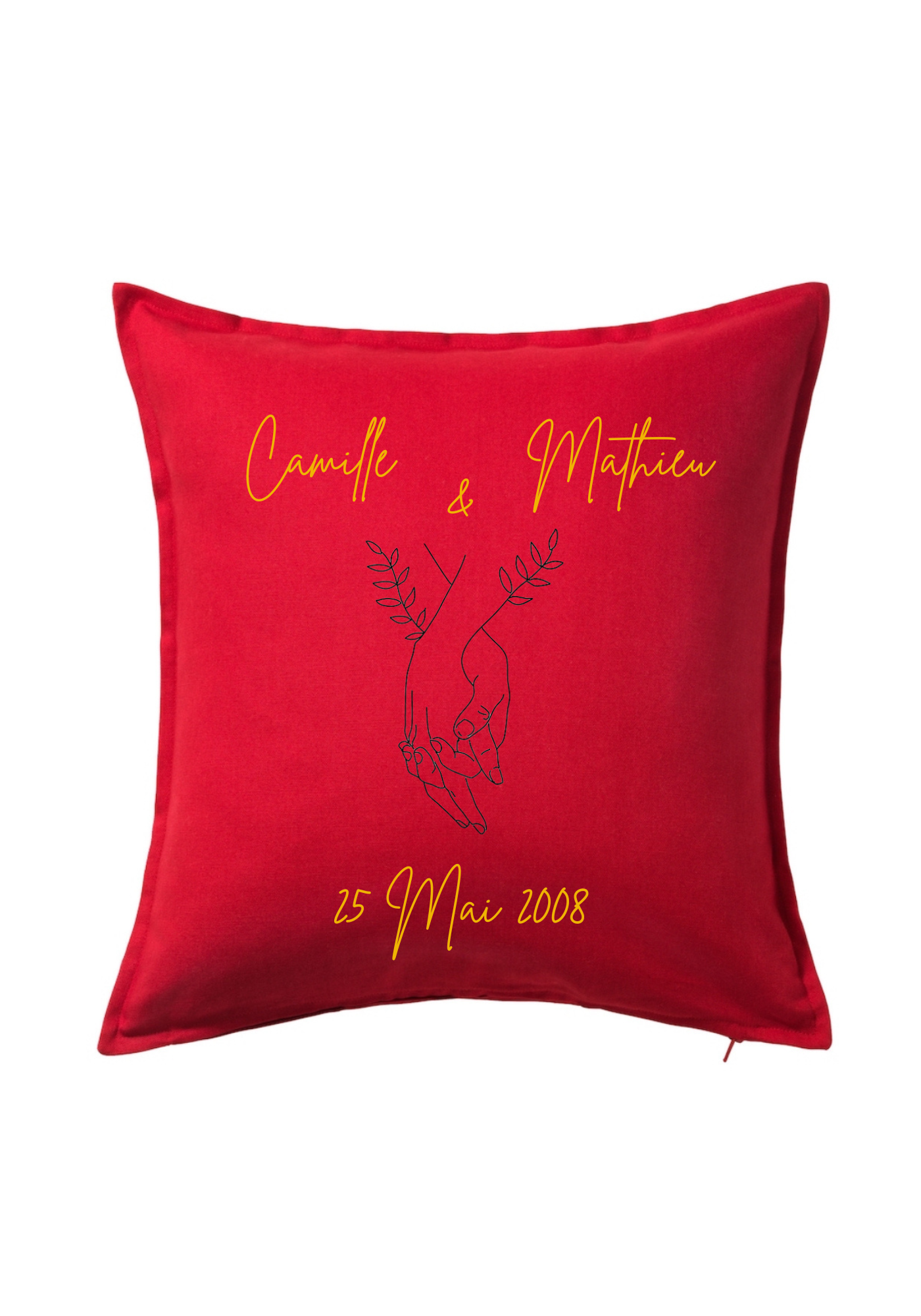 Housse de coussin « Amoureux »