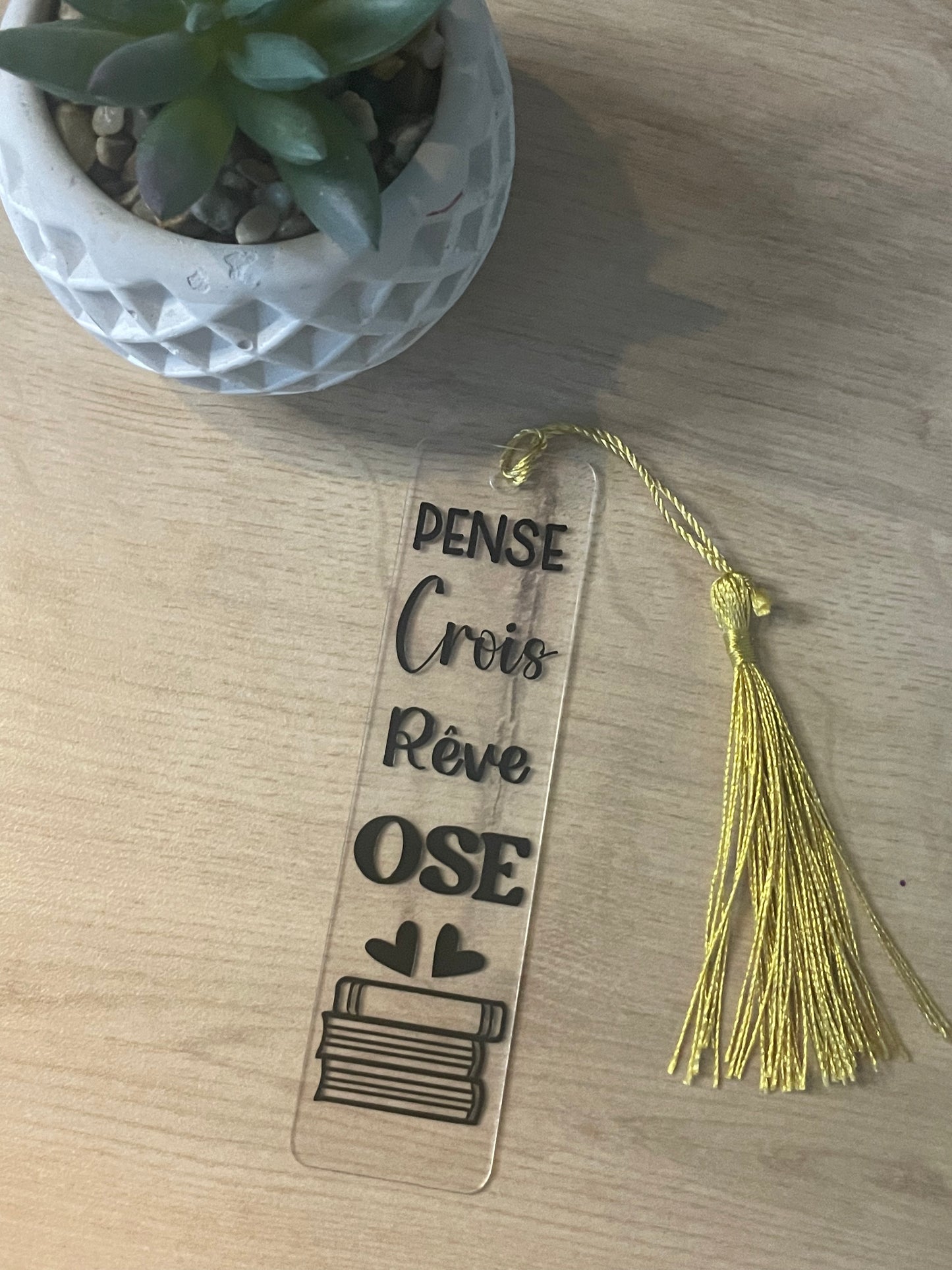 Marque page citation