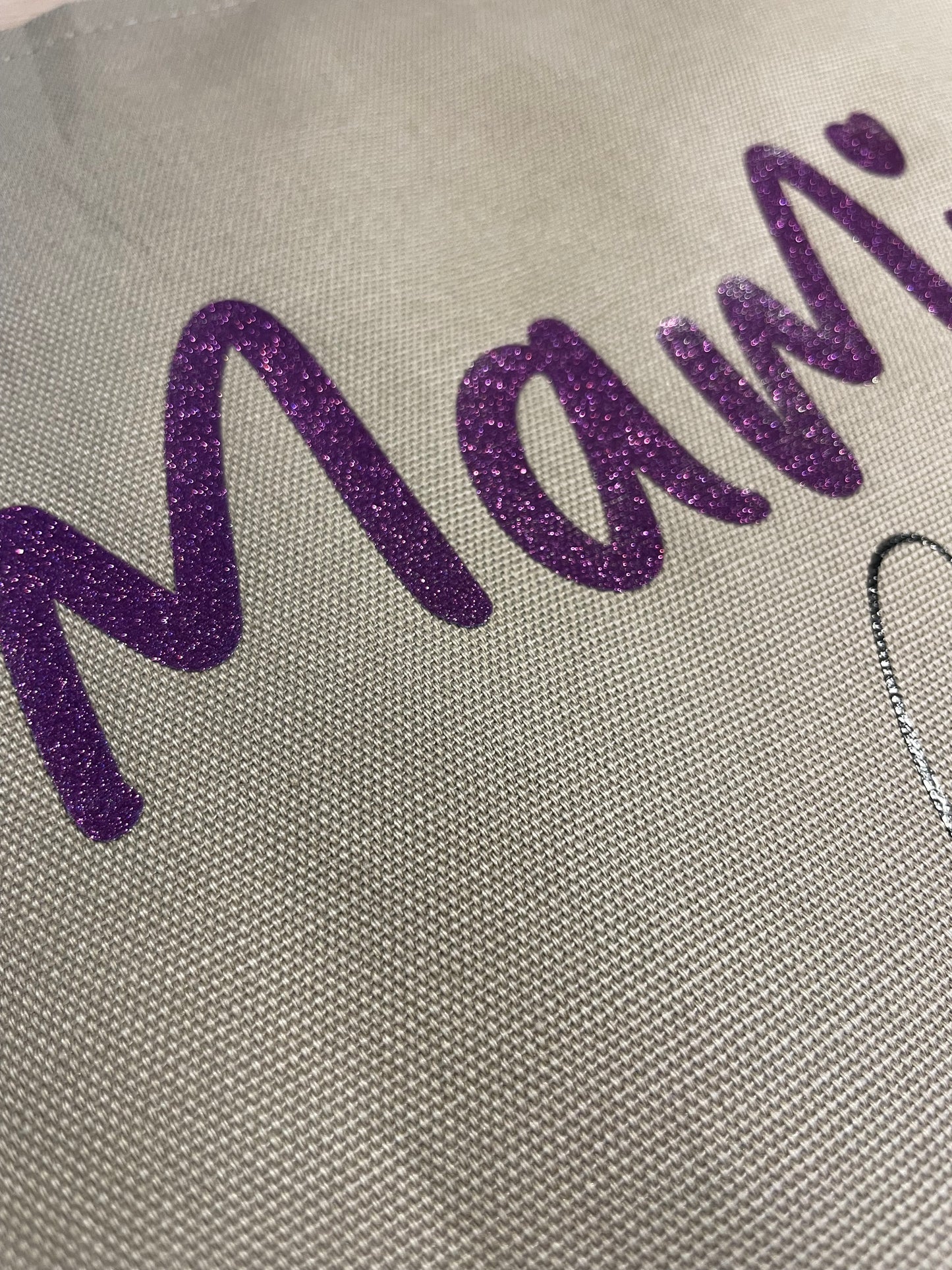 Housse de coussin « Mamie chérie »