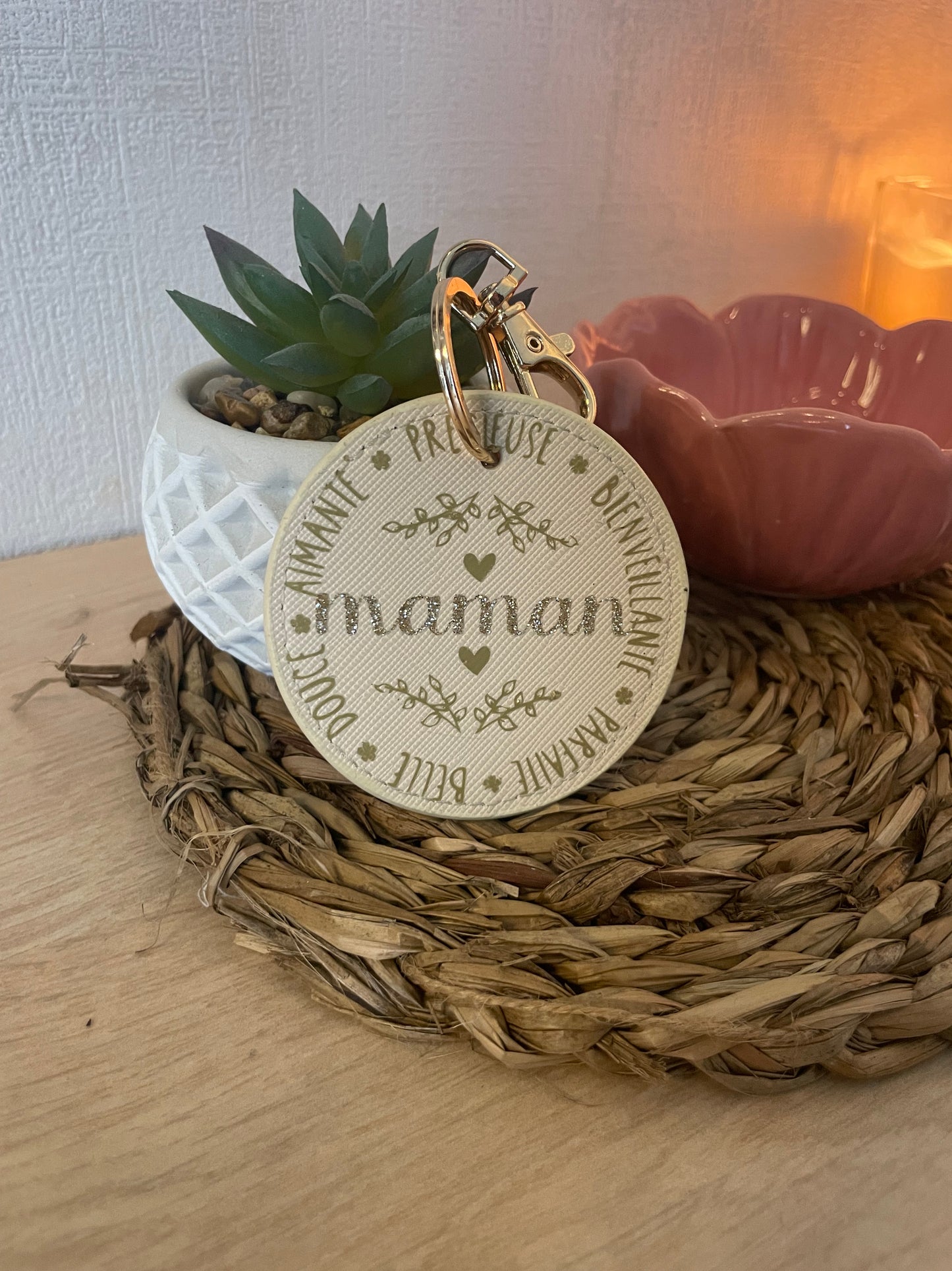 Porte clé « maman »