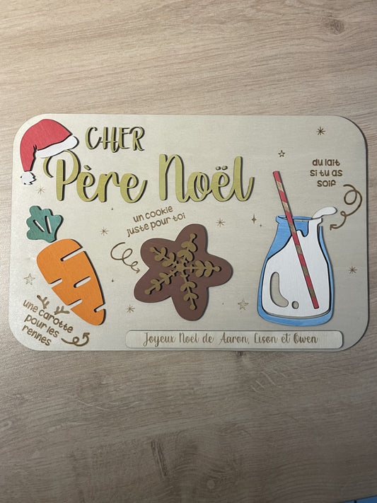 Assiette du Père Noël