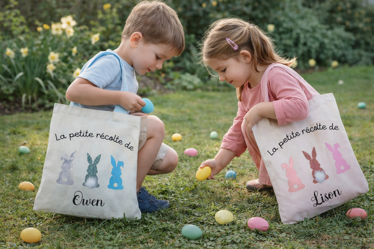 Mini tote-bag vert