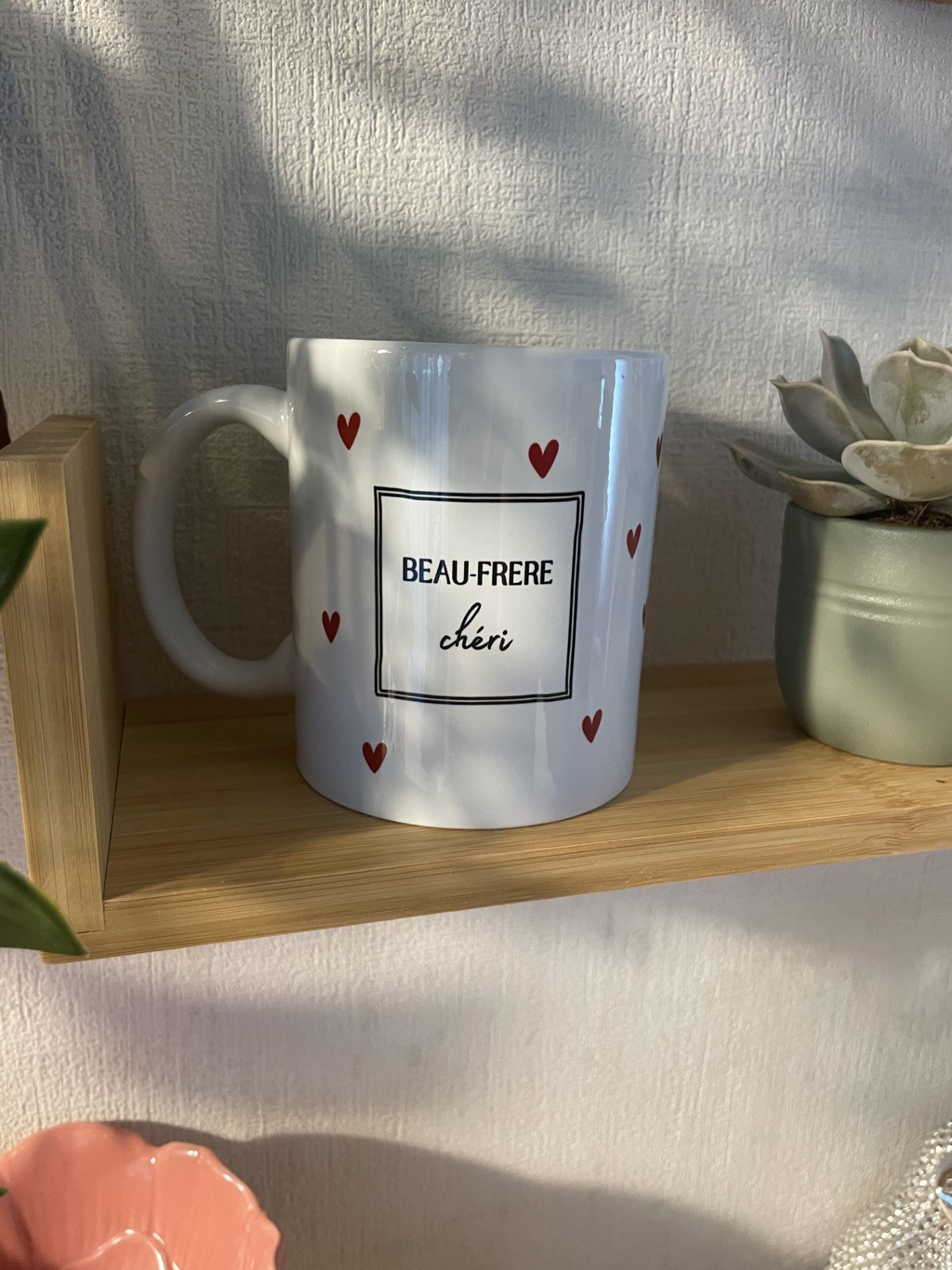 Tasse cœur chéri