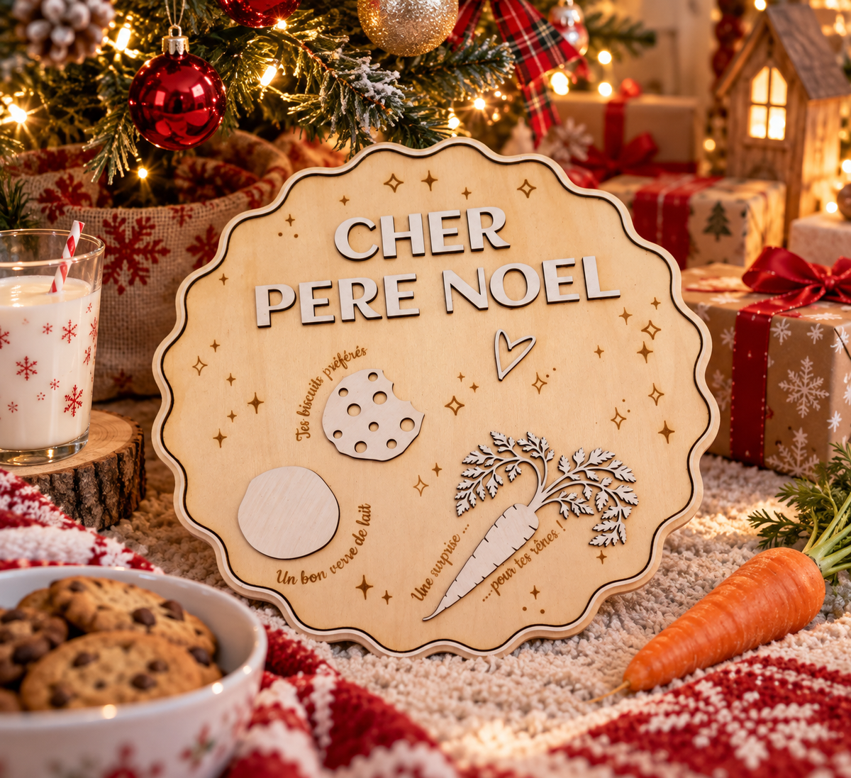 Assiette du Père Noël