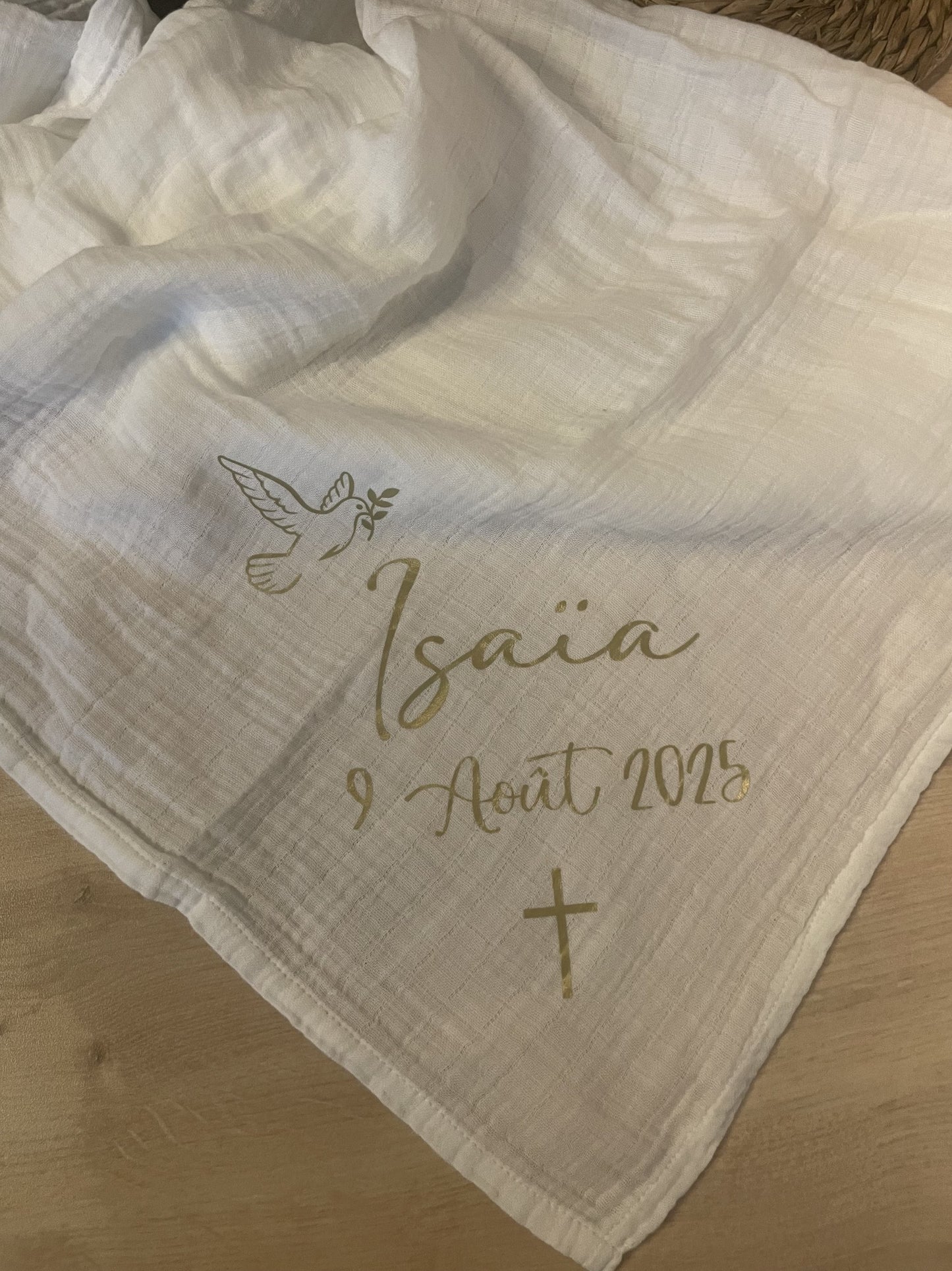 Lange pour baptême