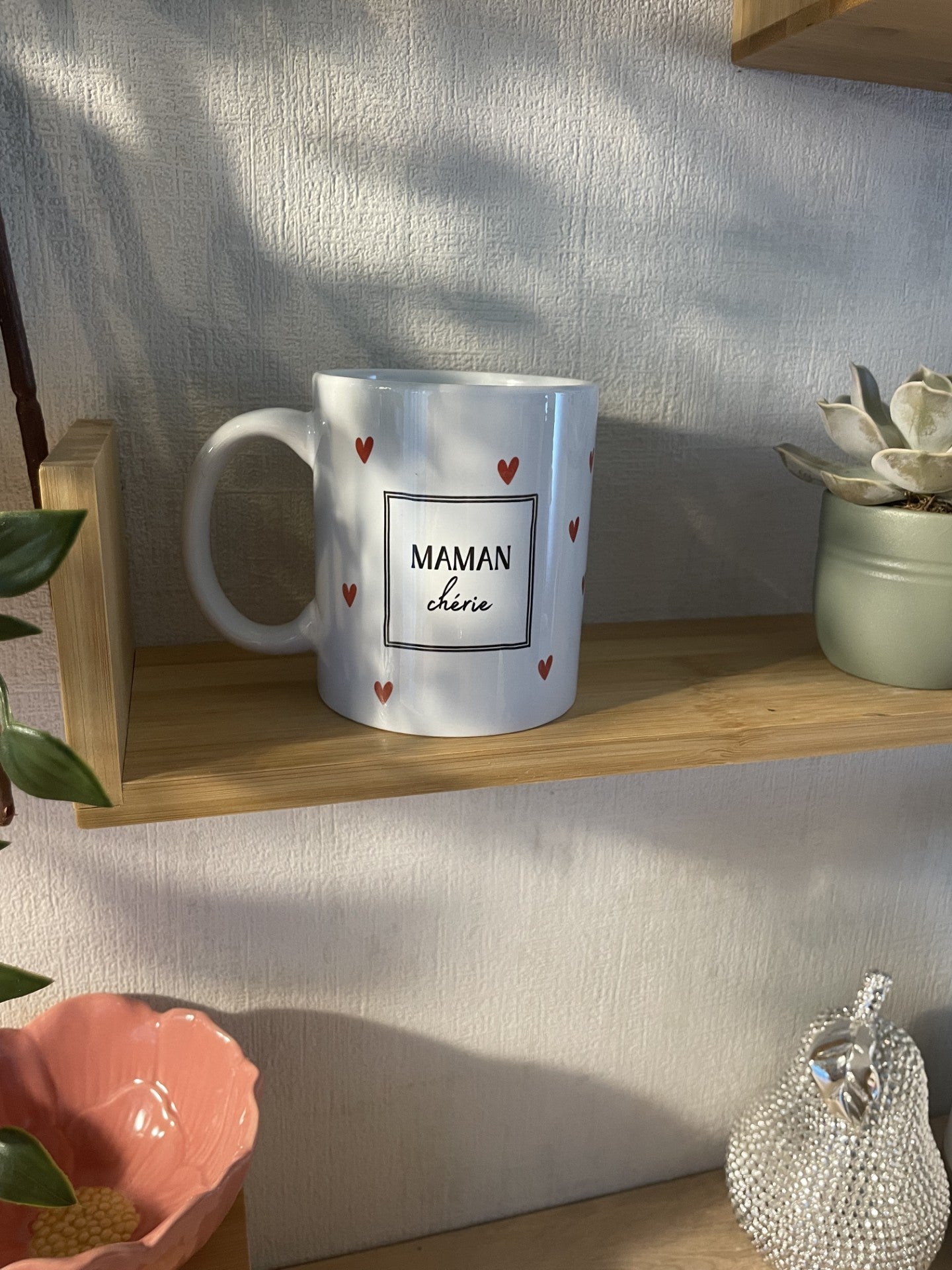 Tasse cœur chéri