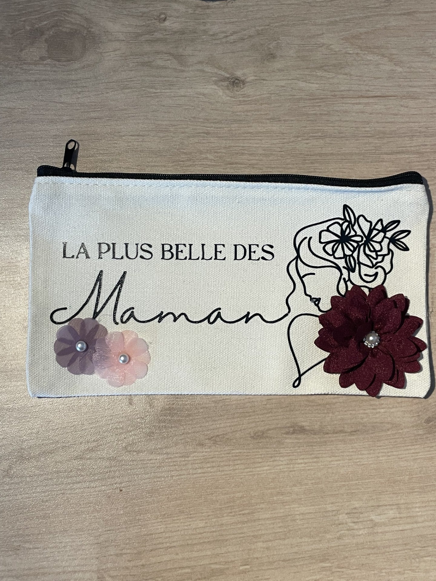 Trousse "jolie fleur" maman