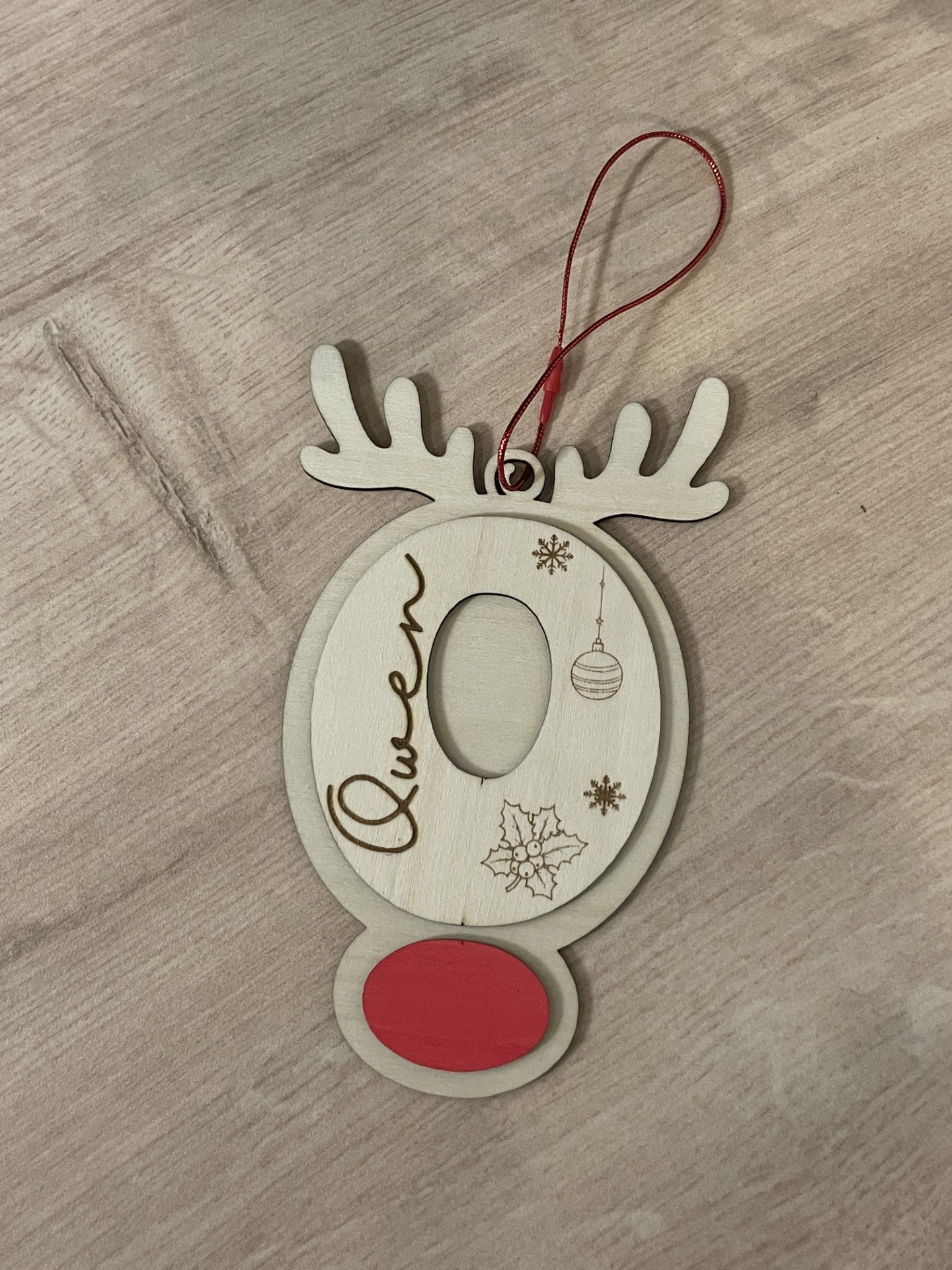 Boule en bois "Cerf"