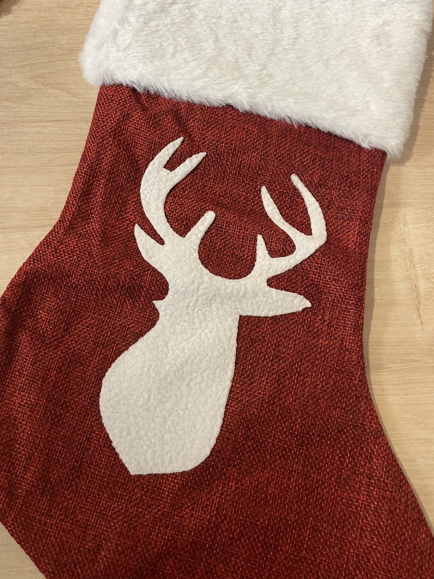 Chaussette de Noël Rouge