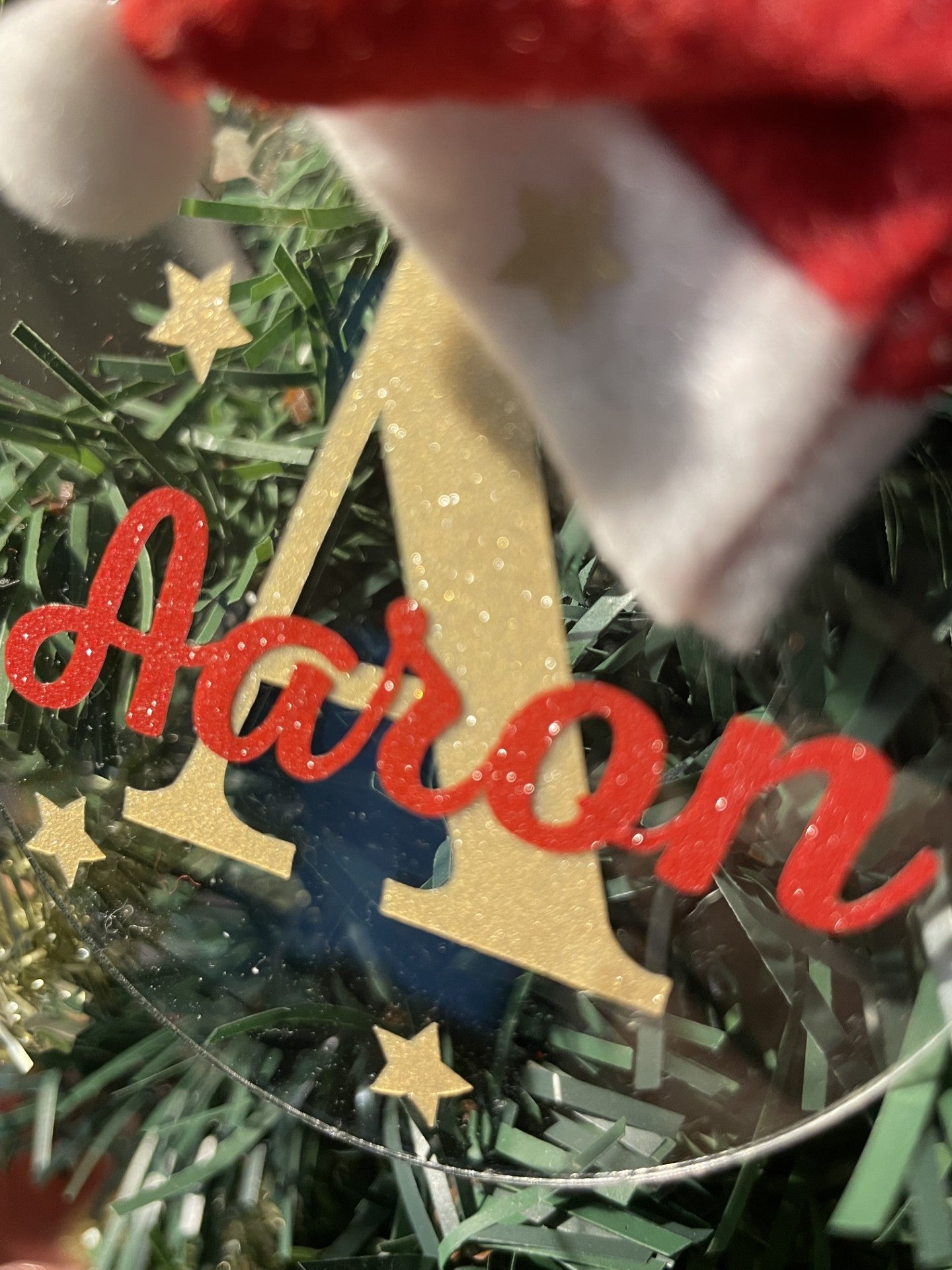 Boule de Noël "Aaron"