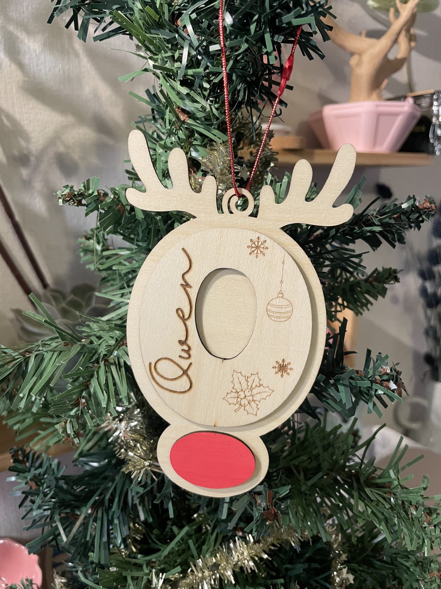 Boule en bois "Cerf"