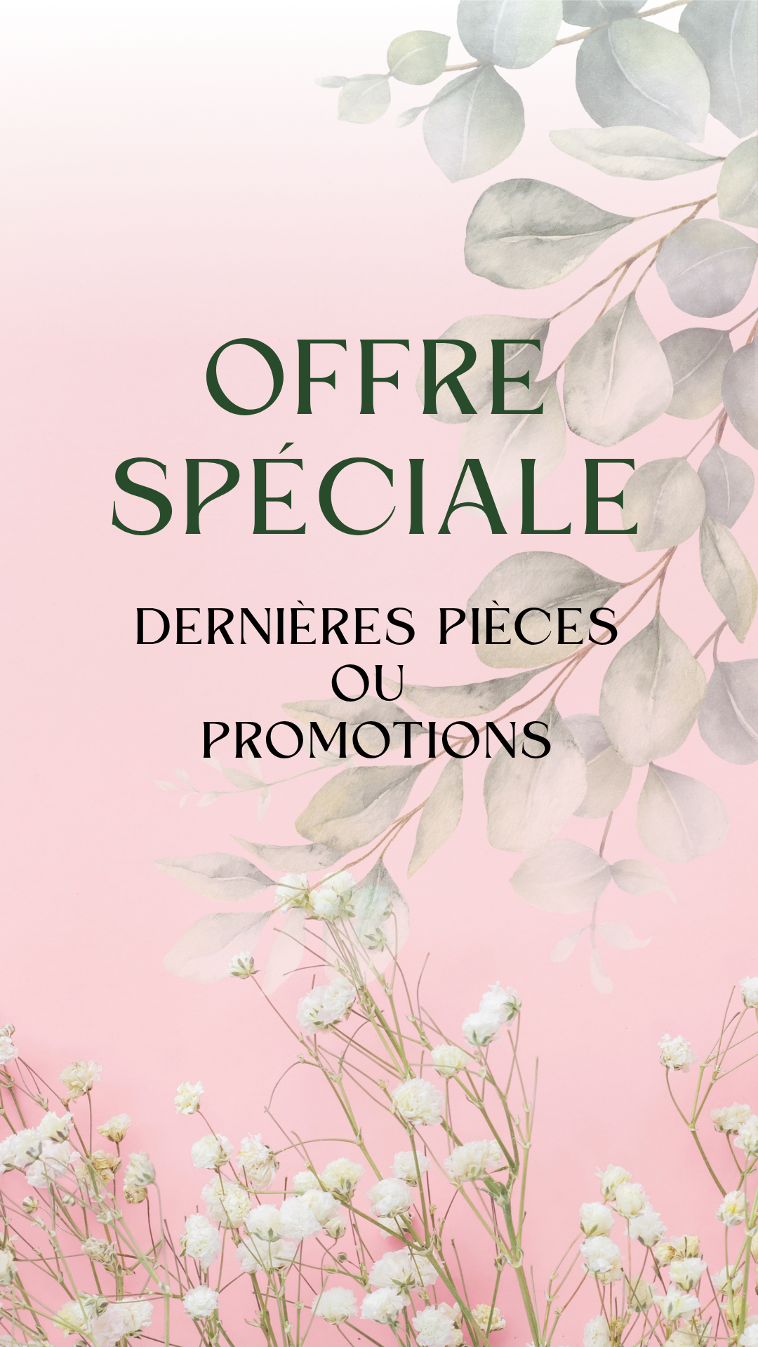Promotions, dernières pièces