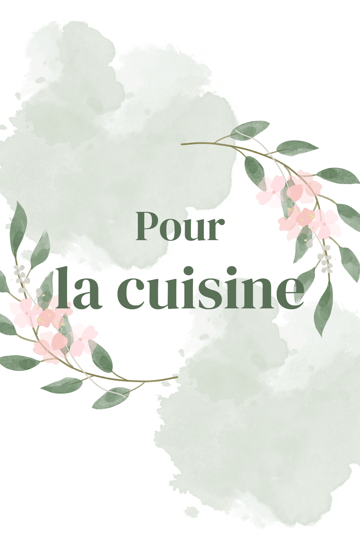 Pour la cuisine