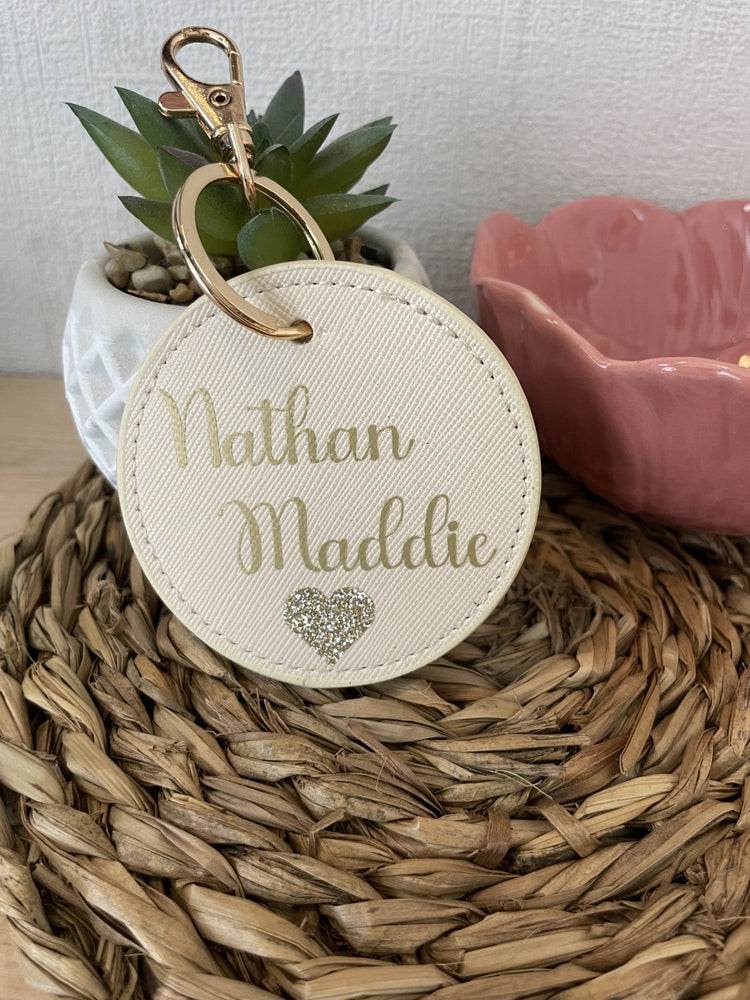 Porte clé similicuir