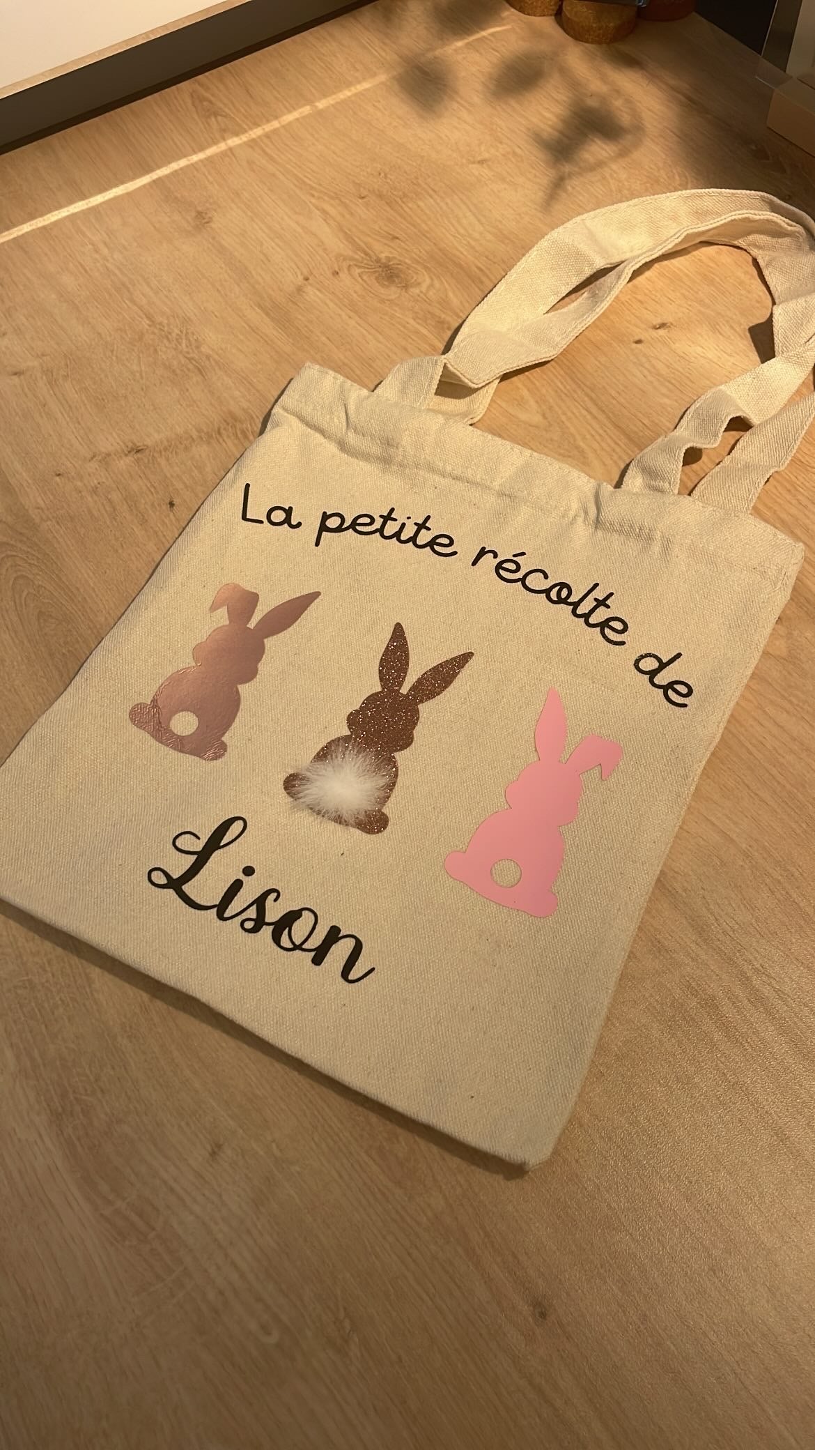 Mini Tote bag Pâques