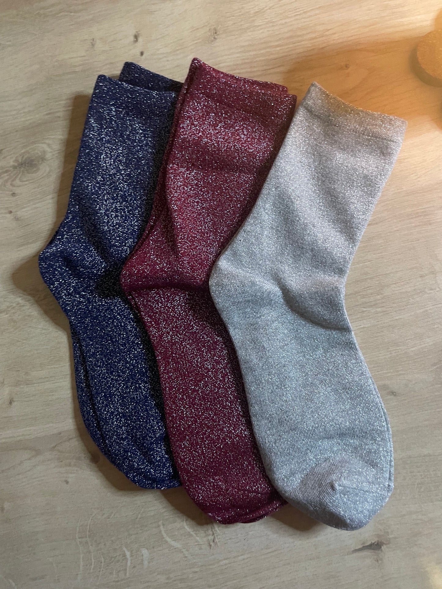 Chaussettes à paillettes