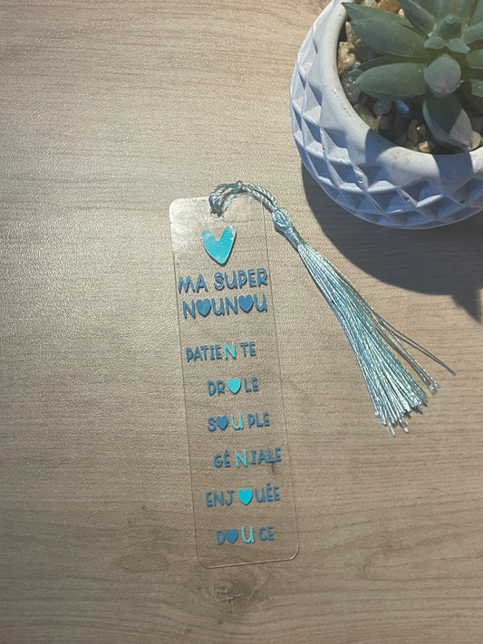Marque page ma super nounou