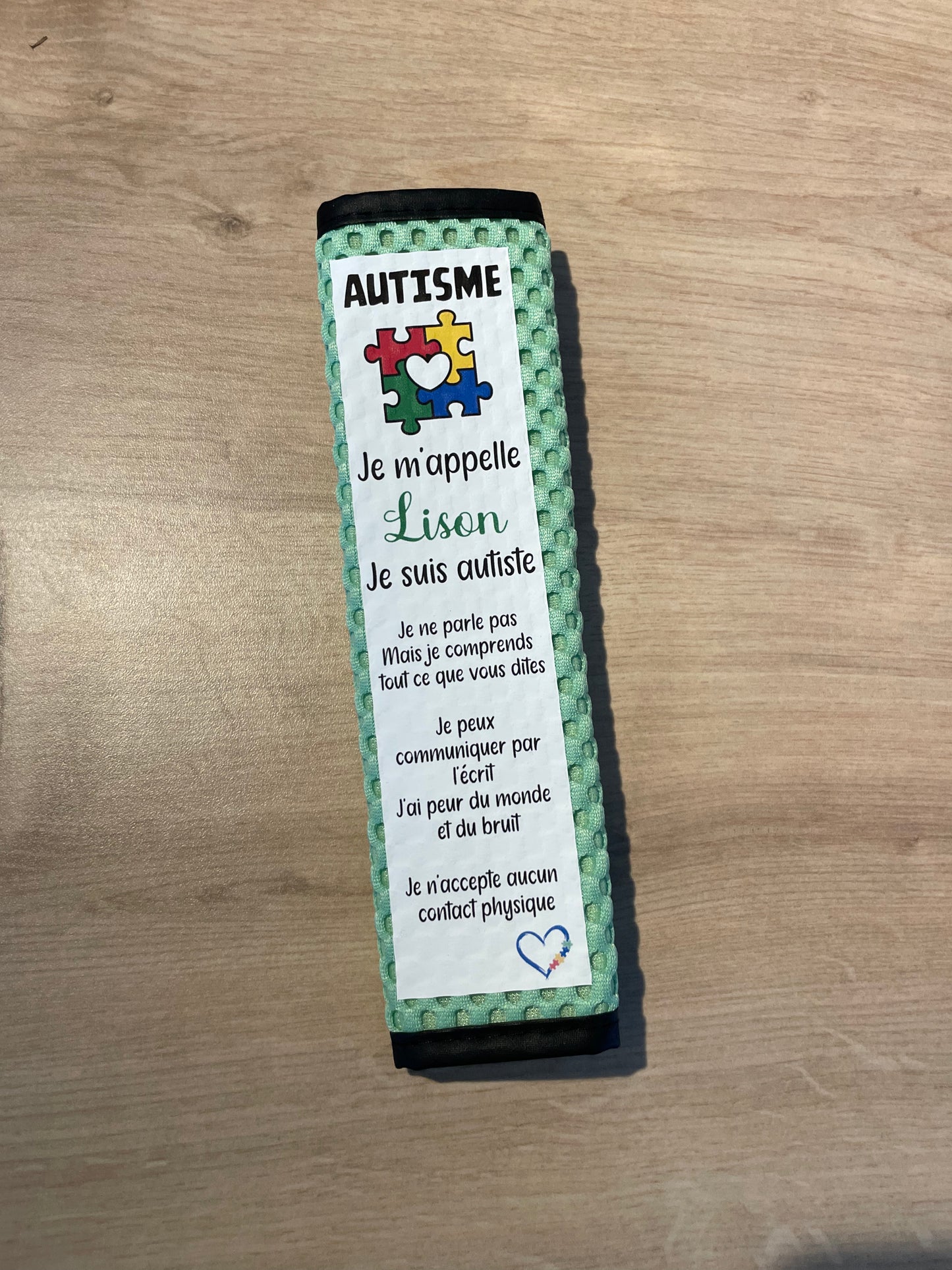 Protège ceinture de secours