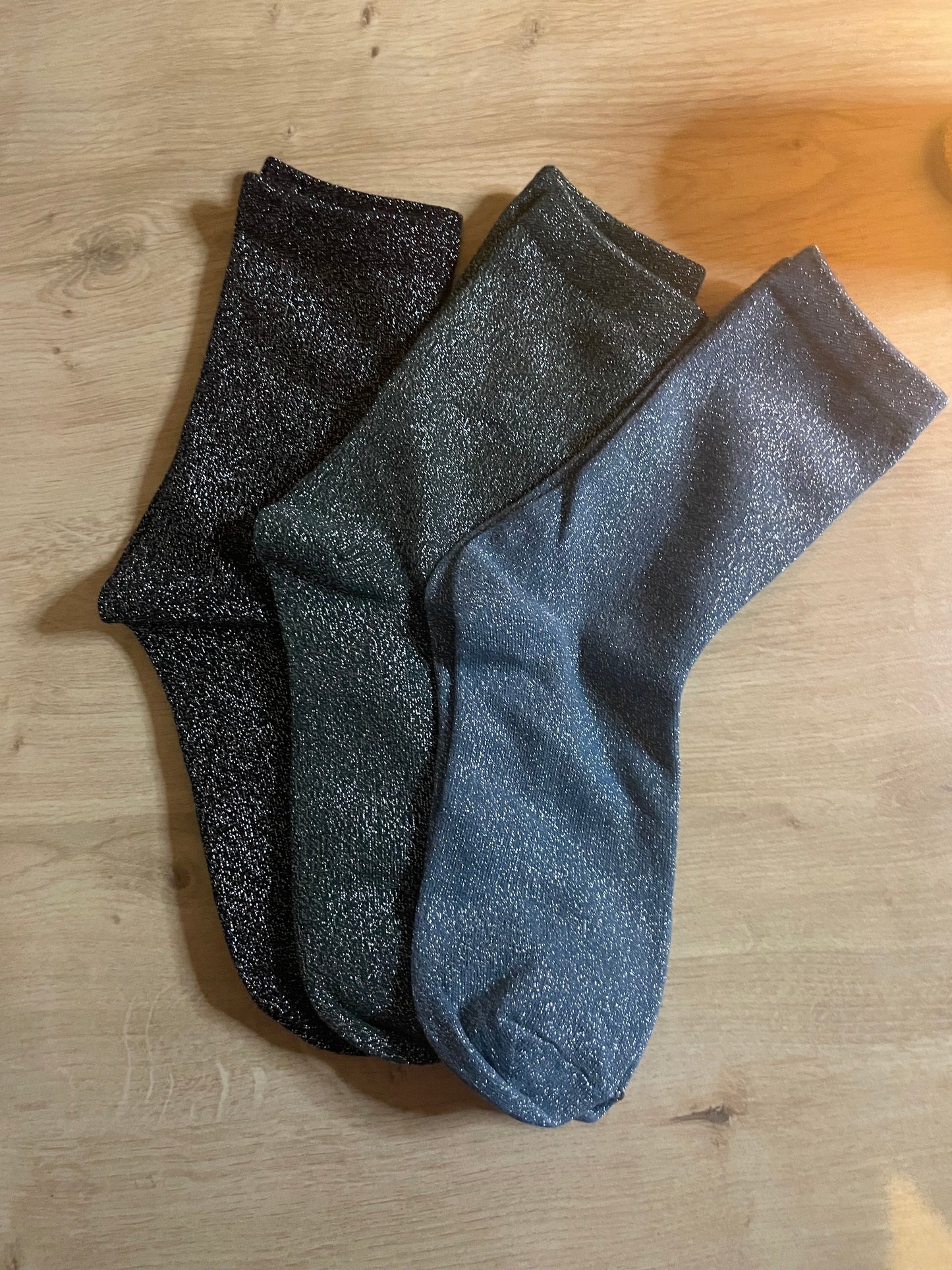 Chaussettes à paillettes