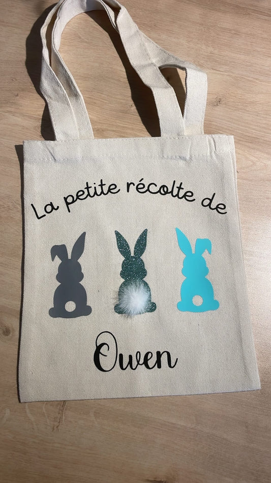 Mini Tote bag Pâques