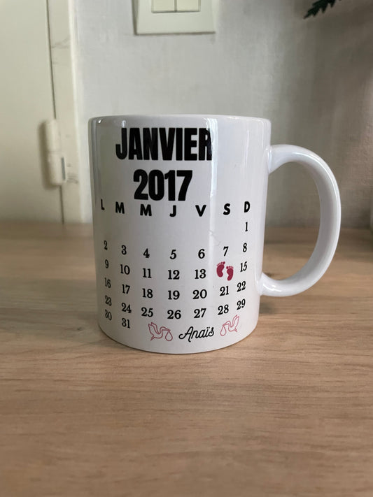 Tasse « Calendrier »