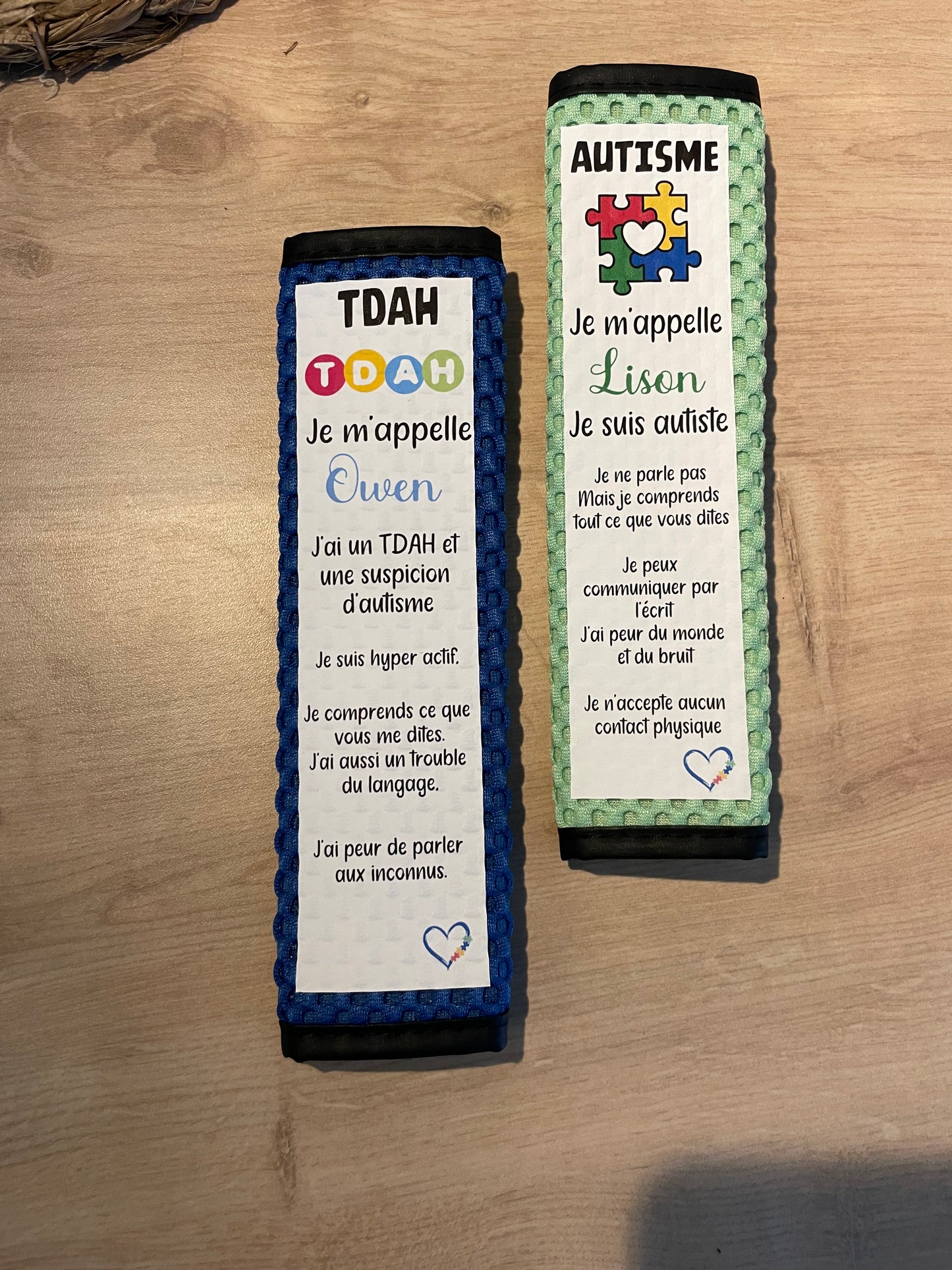 Protège ceinture de secours