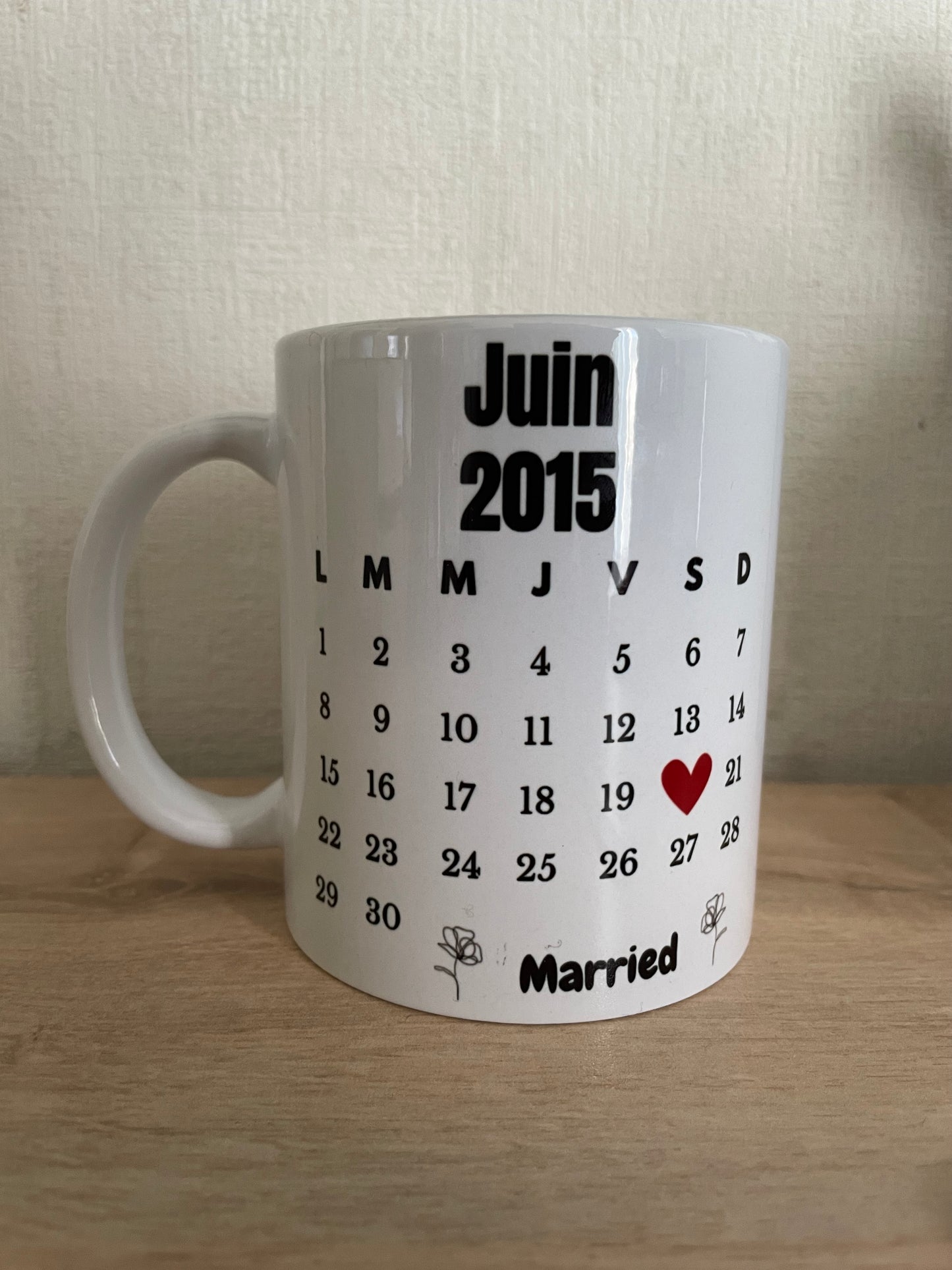 Tasse « Calendrier »