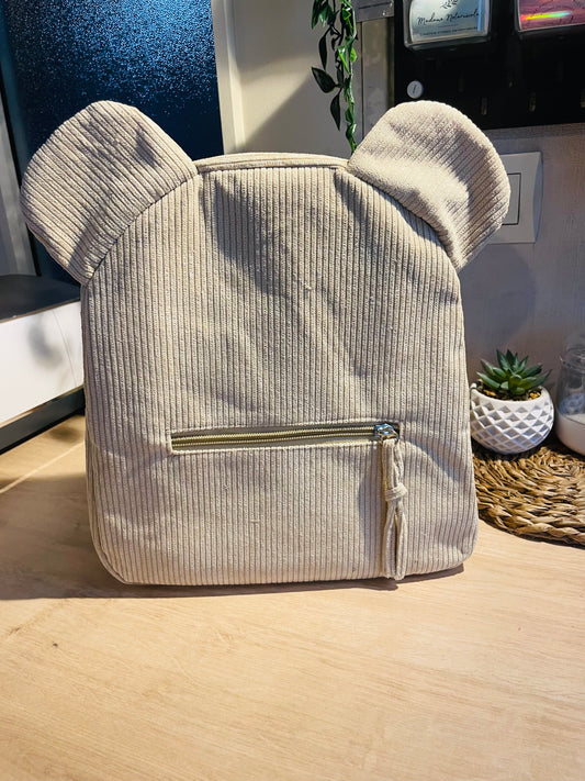 Sac ourson Écru