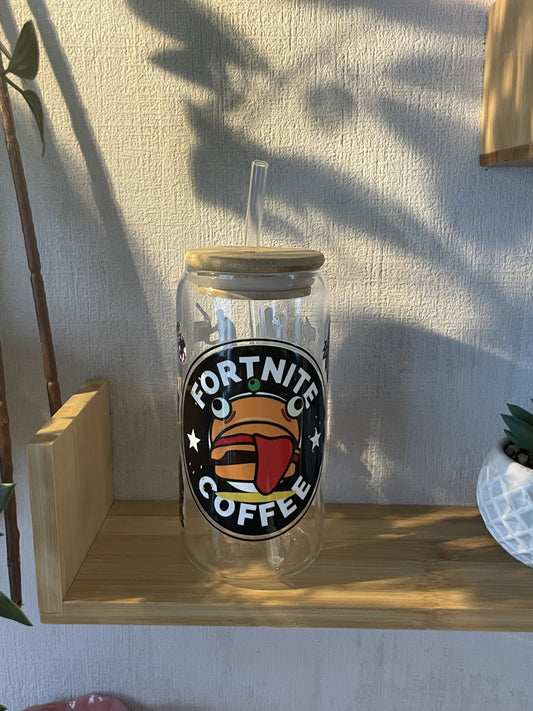 Canette en verre fortnite