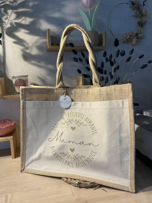 Cabas "mots doux" Maman