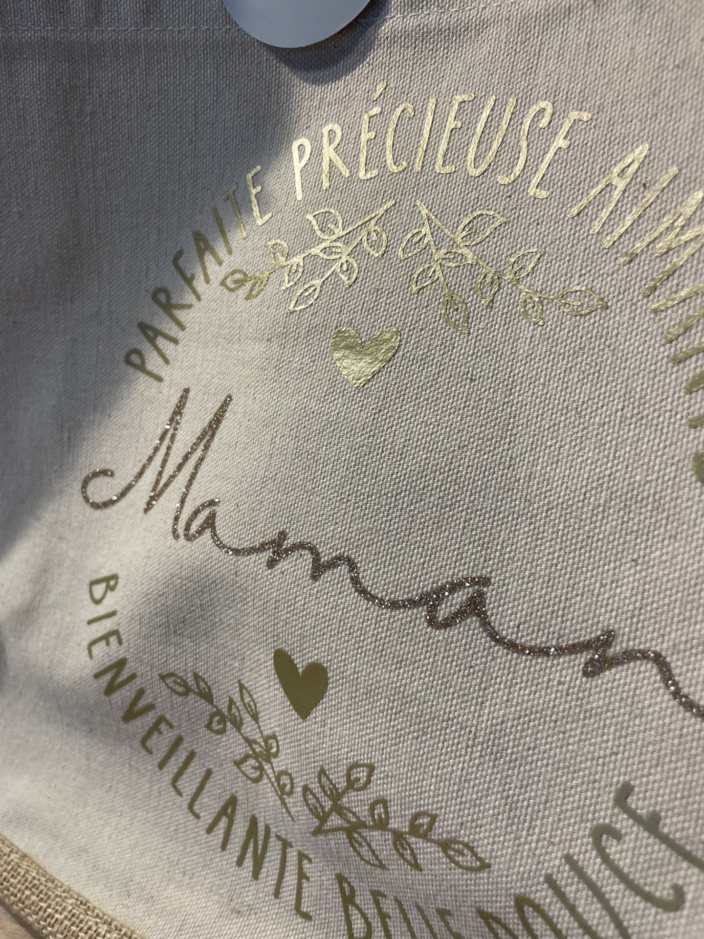 Cabas "mots doux" Maman