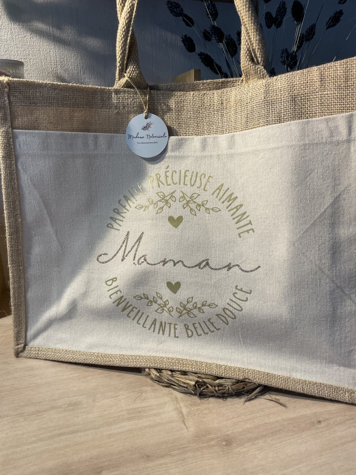 Cabas "mots doux" Maman