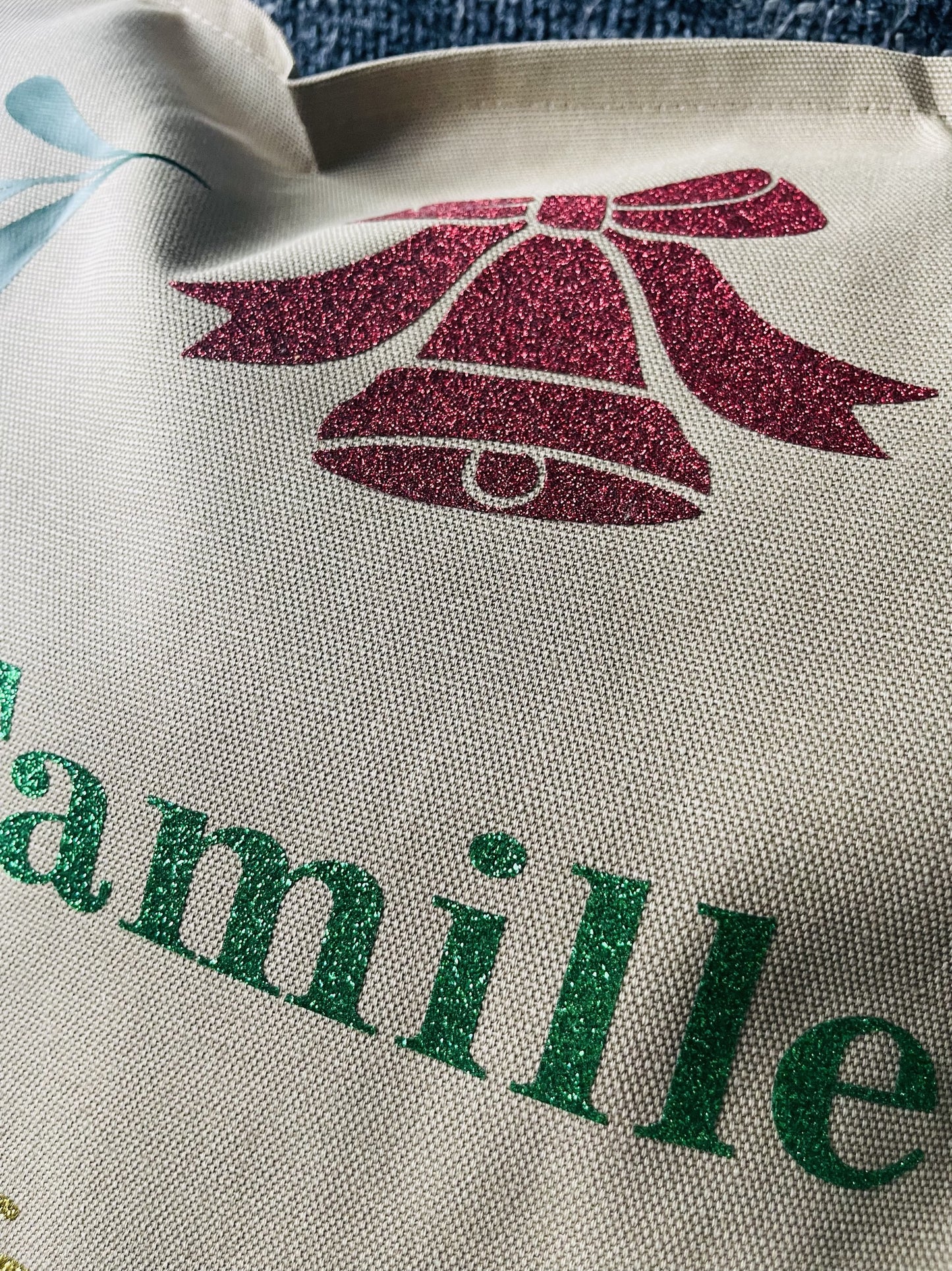 Housse de coussin "Famille des pains d'épice"