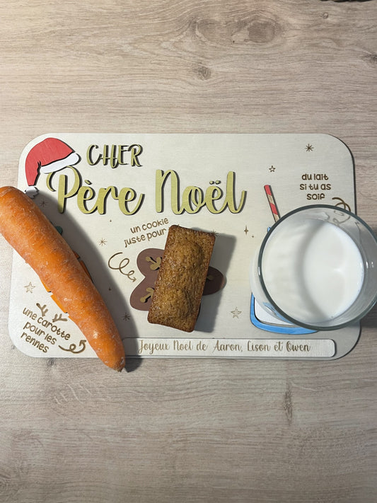 Assiette du Père Noël