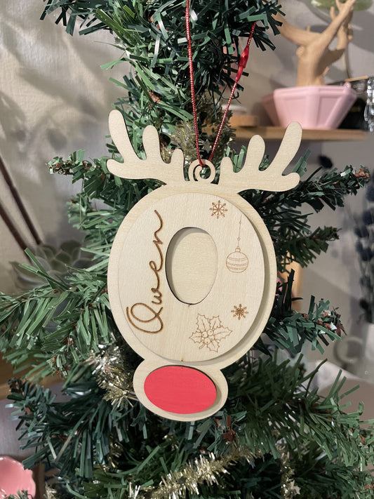 Boule en bois "Cerf"