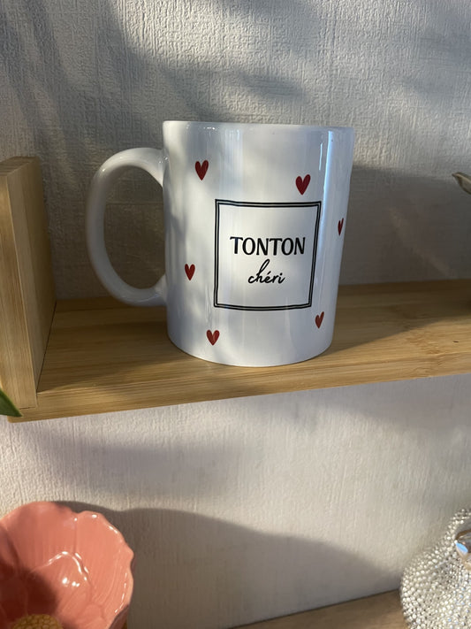 Tasse cœur chéri